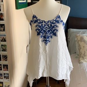 Billowy tank top